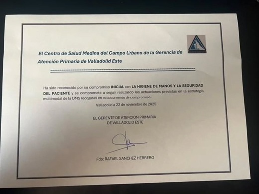 &iexcl;Buenas noticias desde el Centro de Salud de Medina del Campo! 