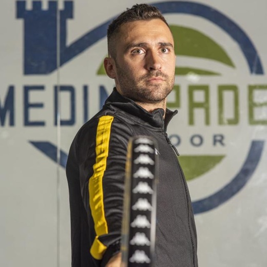 Adrián Corona, Gerente del Club Medina Pádel Indoor y organizador del Torneo de Pádel Villa de Ferias