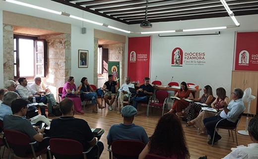 Reunión preparatoria de Las Edades del Hombre. Reunión preparatoria de Las Edades del Hombre.