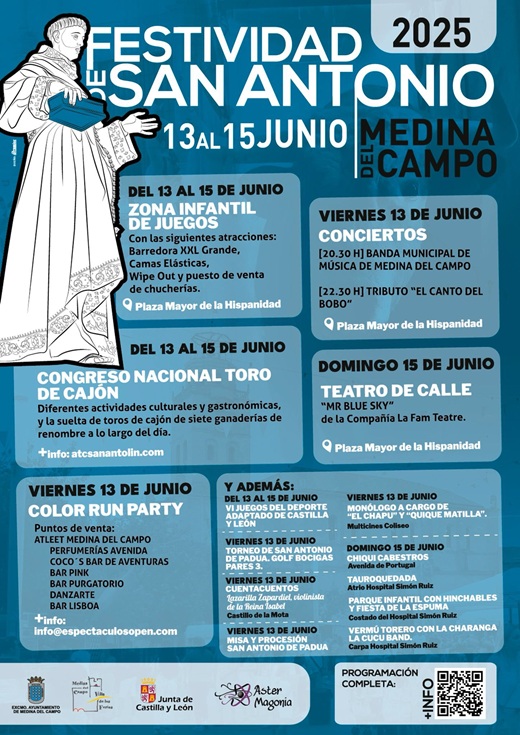 FERIA SAN ANTONO DEL 13 AL 15 DE JUNIO 2025 (PUEDE AMPLIARSE)