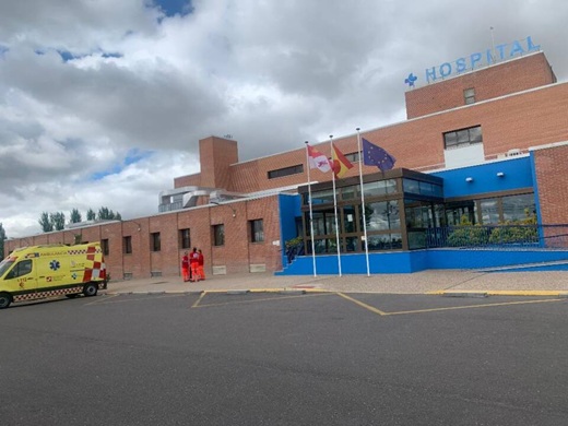 Hospital Medina del Campo en una imagen de archivo