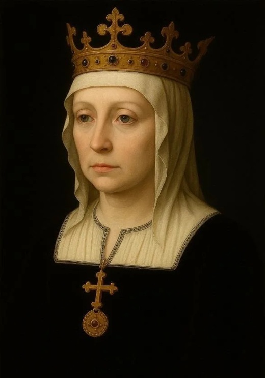 Reconstrucción del rostro de Isabel la Católica a partir de la investigación de José Luis Rubio. IDEAL