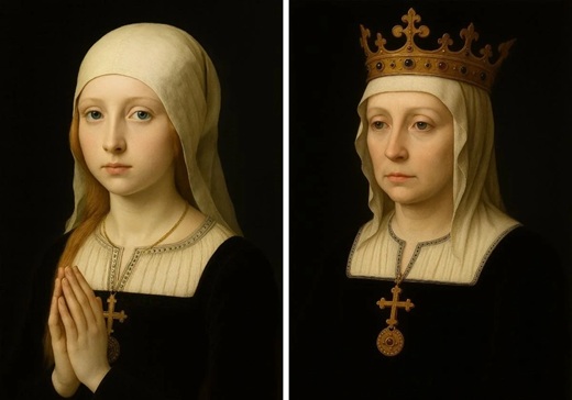 Reconstrucción del rostro de Isabel la Católica a partir de la investigación de José Luis Rubio. IDEAL