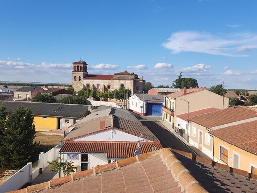 La Zarza desde el tejado La Zarza desde el tejado