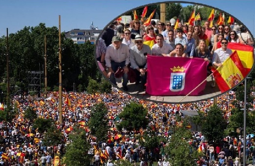 Representantes medinenses participaron en la protesta convocada por el PP Representantes medinenses participaron en la protesta convocada por el PP