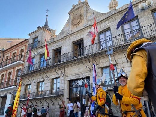 Llega a Medina del Campo de CarlosV Llega a Medina del Campo de CarlosV