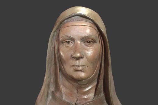 Reconstrucción del rostro de Santa Teresa de Jesús en torno a sus 50 años. | Crédito: Cedida por la Orden de Carmelitas Descalzos. Provincia Ibérica.