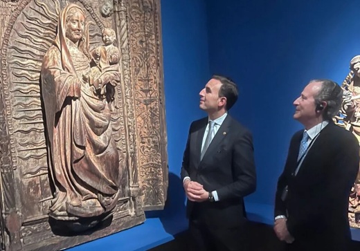 Guzmán Gómez y Antonio Sánchez del Barrio en El Prado Guzmán Gómez y Antonio Sánchez del Barrio en El Prado