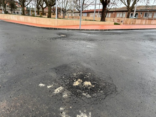 Plaza del Pilar en las im&aacute;genes proporcionadas por el PSOE