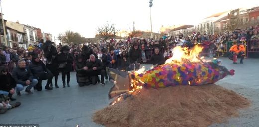 Entierro de la sardina // Foto: Telemedina