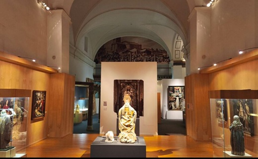 Sala expositiva del Mueo de las Feria de Medina del Campo