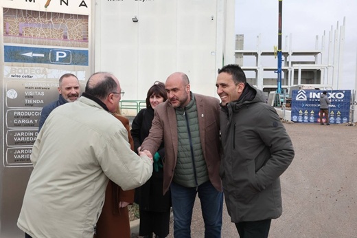 Bodegas Familiares Matarromera presenta el proyecto de su nuevo centro logístico en Medina del Campo. Bodegas Familiares Matarromera presenta el proyecto de su nuevo centro logístico en Medina del Campo.