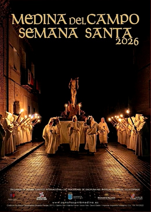 Cartel de la Semana Santa 2026 en Medina del Campo.