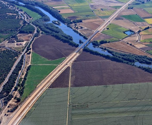 Paso sobre el Duero. Foto Ricardo Melgar