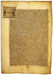 Confirmación del privilegio de los Reyes Católicos, dado el 9 de febrero de 1502, sobre la Feria de Cuaresma de Medina del Campo. Medina del Campo (traslado de 6 de febrero de 1518) Manuscrito sobre pergamino