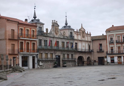 Plaza Mayor de la Hispanidad de Medina del Campo.