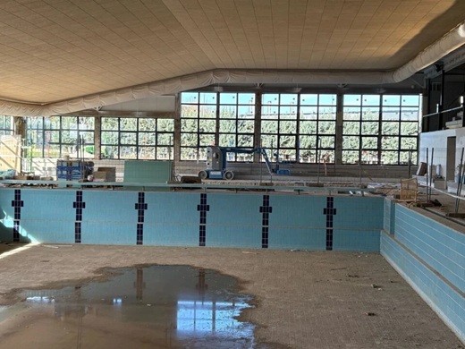 Obras en la piscina cubierta de Medina del Campo 2025 // IBL Carpintería de Aluminio y Reformas Integrales Obras en la piscina cubierta de Medina del Campo 2025 // IBL Carpintería de Aluminio y Reformas Integrales