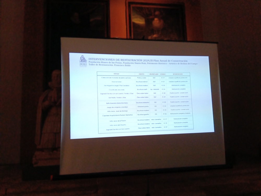 Presentación del "III Plan de restauración" del Museo de las Ferias ( REGRESAMOS )