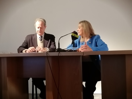 Antonio Sánchez del Barrio y Raquel Barbado