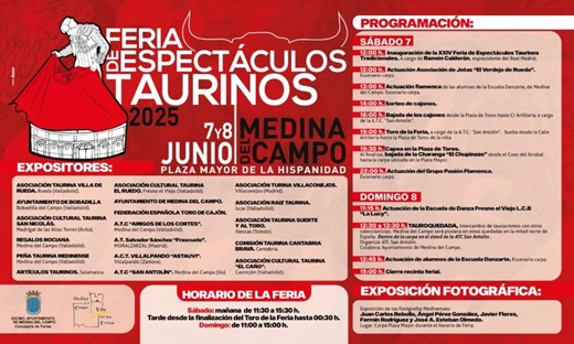 Programación de la Feria de Espectáculos Taurinos Programación de la Feria de Espectáculos Taurinos